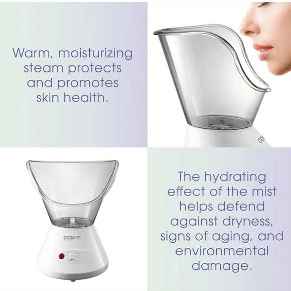 NWTTrue Glow by Conair Facial Steamer - Face Steamer for Facial Deep Cleaning - Picture 5 of 8